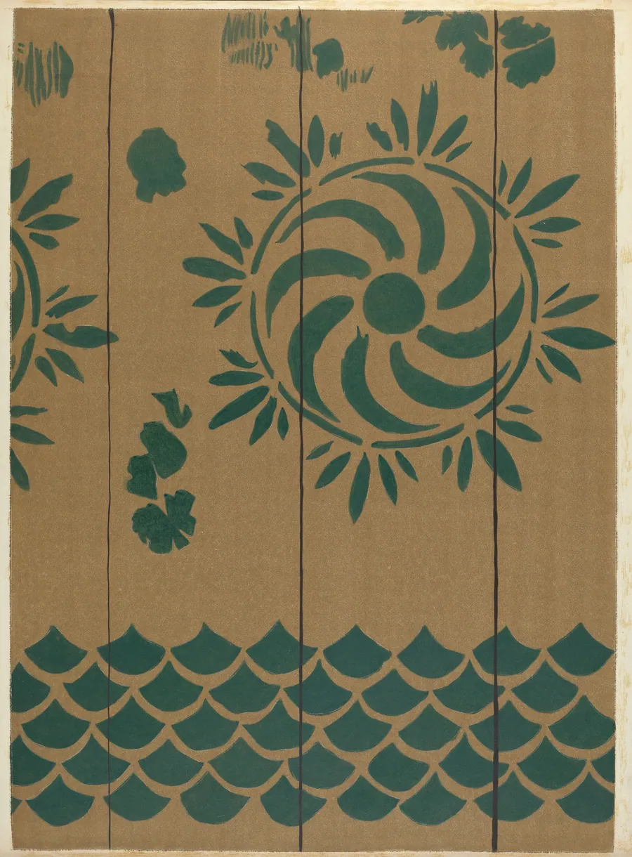 Stencilled Floor by Michael Lauretano