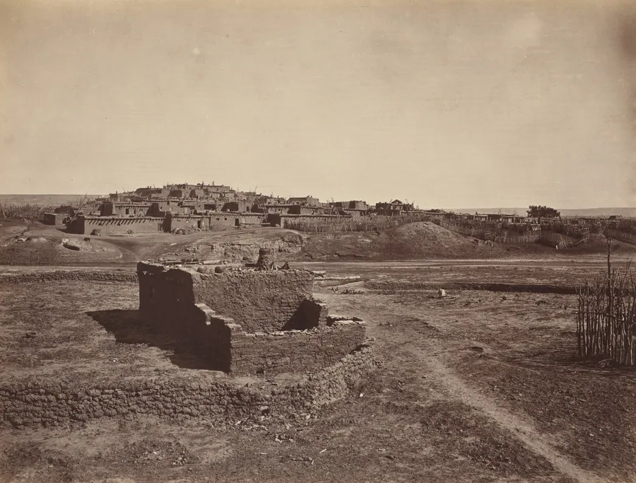 Zuni Pueblo by John K. Hillers