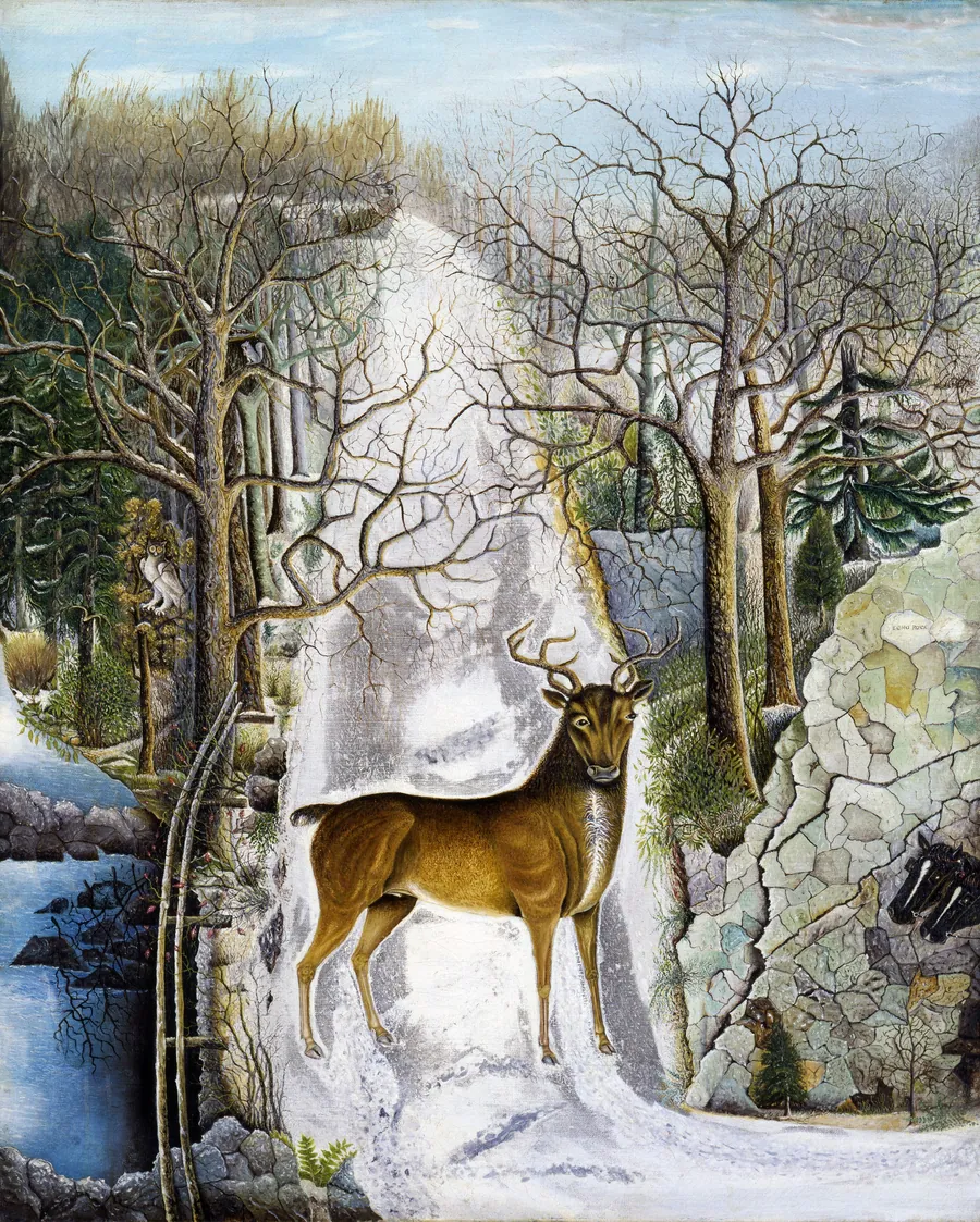 Stag at Echo Rock by Unidentified