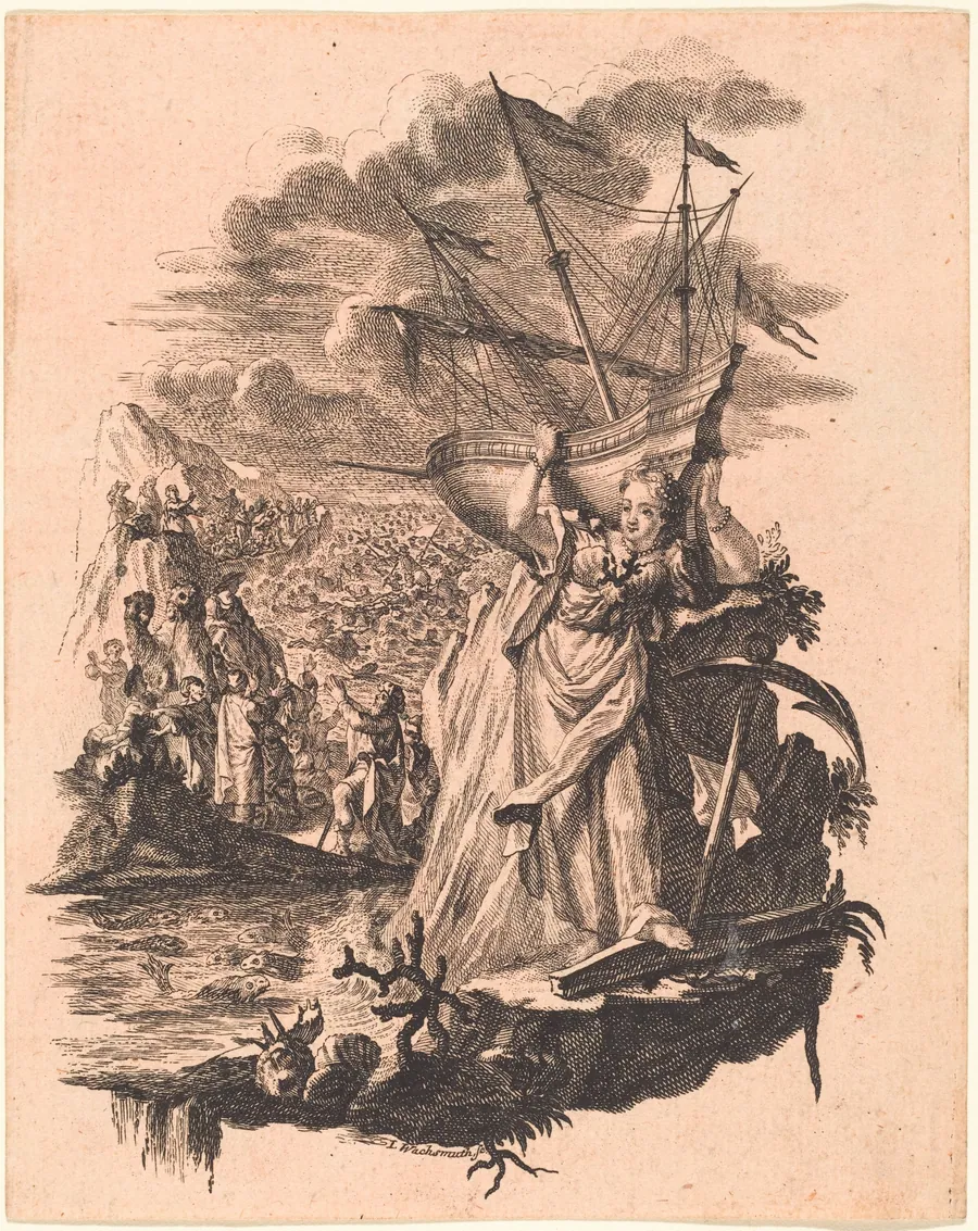 Allegory of Water by Jeremias Wachsmuth