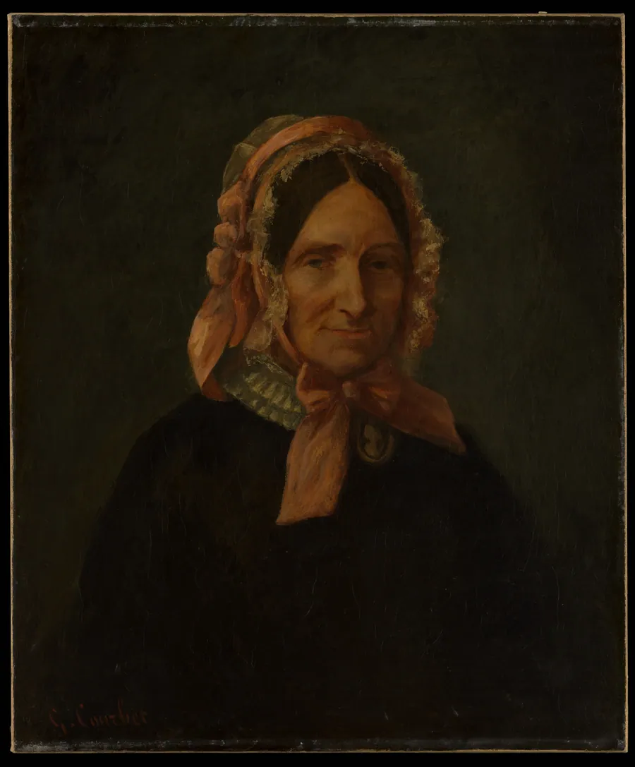 Portrait of a Woman, Called Héloïse Abélard by Gustave Courbet