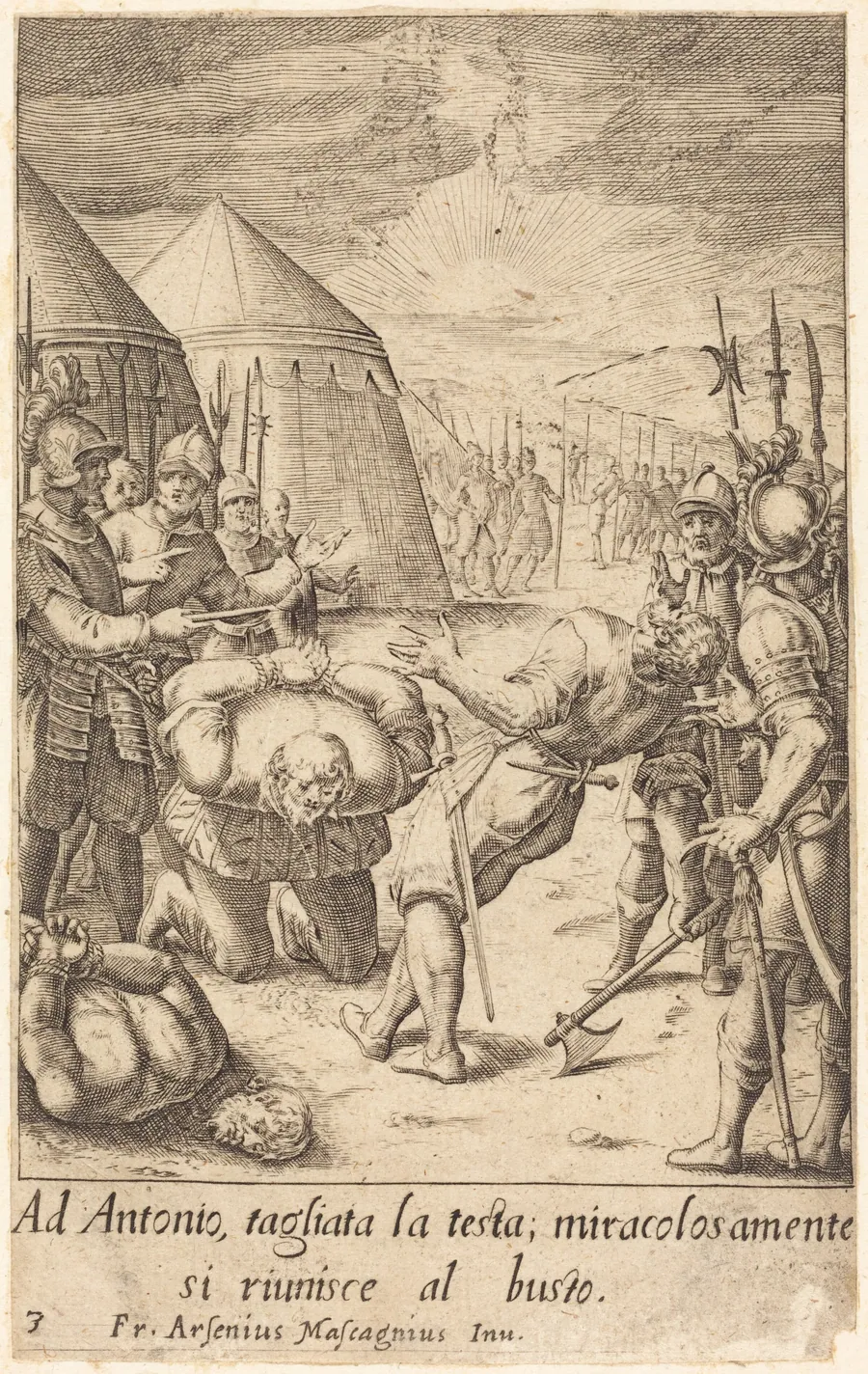 The Decapitated by Jacques Callot