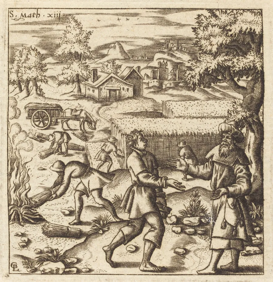 Parable of Weeds in the Wheat by Léonard Gaultier
