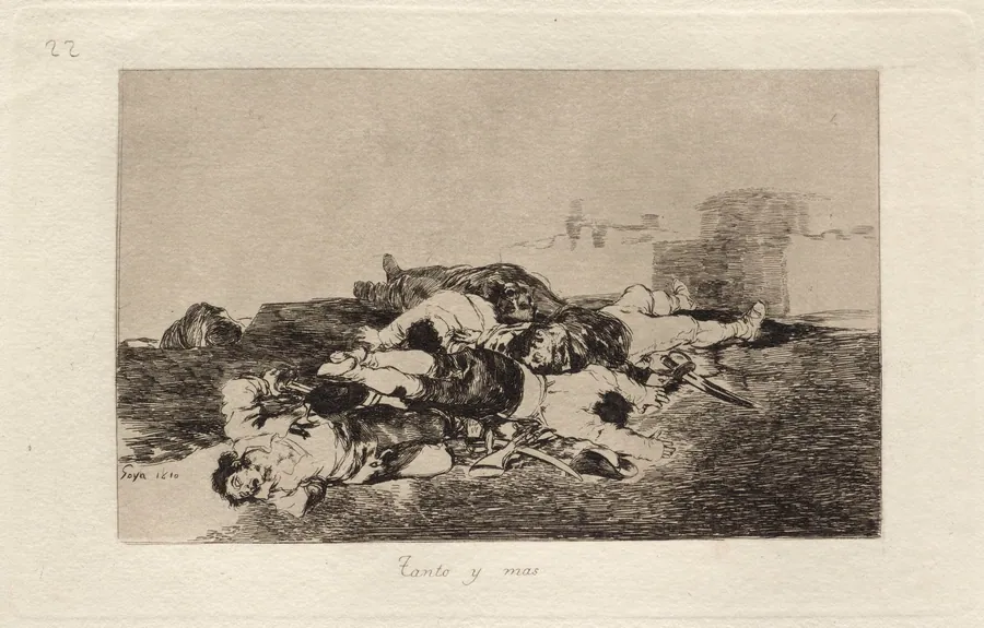 Tanto y mas (Even Worse) by Francisco Goya