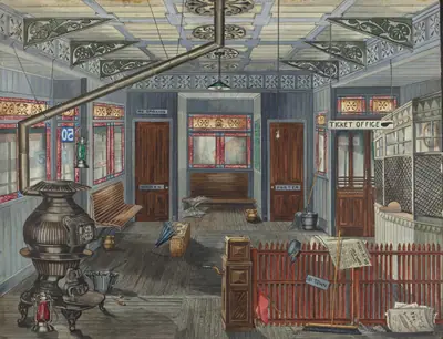 El Station Interior