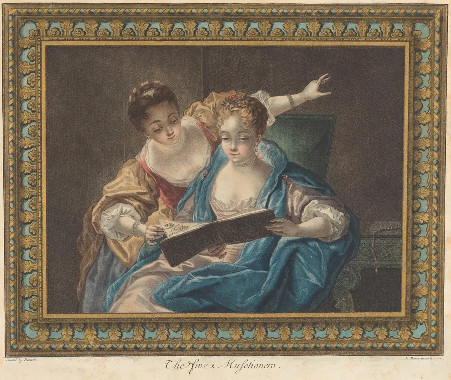 The Fine Musetioners by Louis-Marin Bonnet