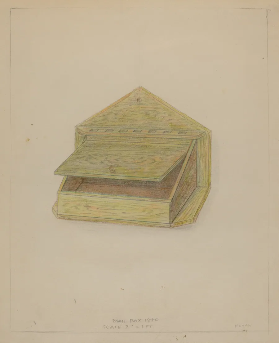 Mail Box by Franklin C. Moyan