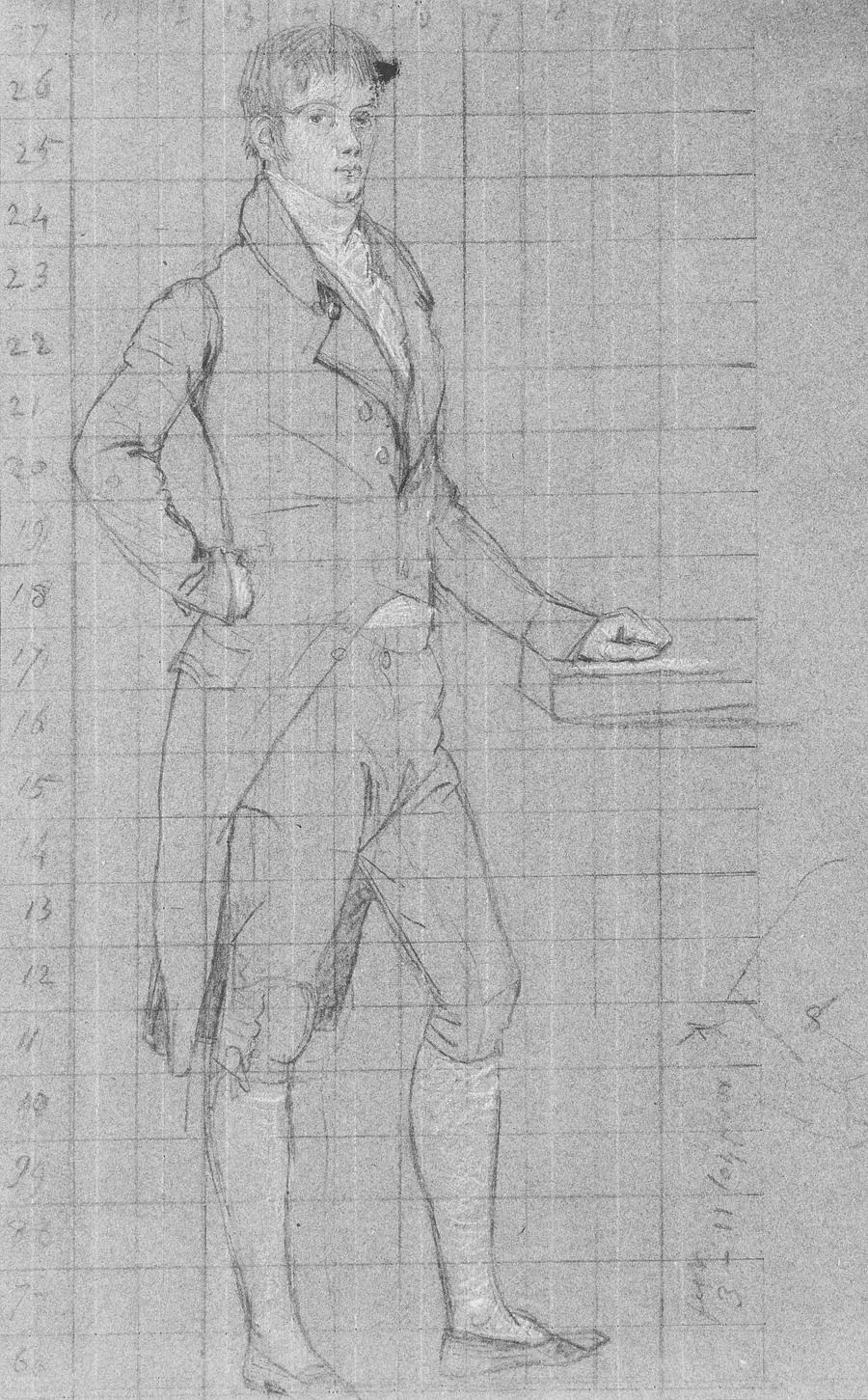 Study for "The Knatchbull Family": Norton Joseph Knatchbull by John Singleton Copley