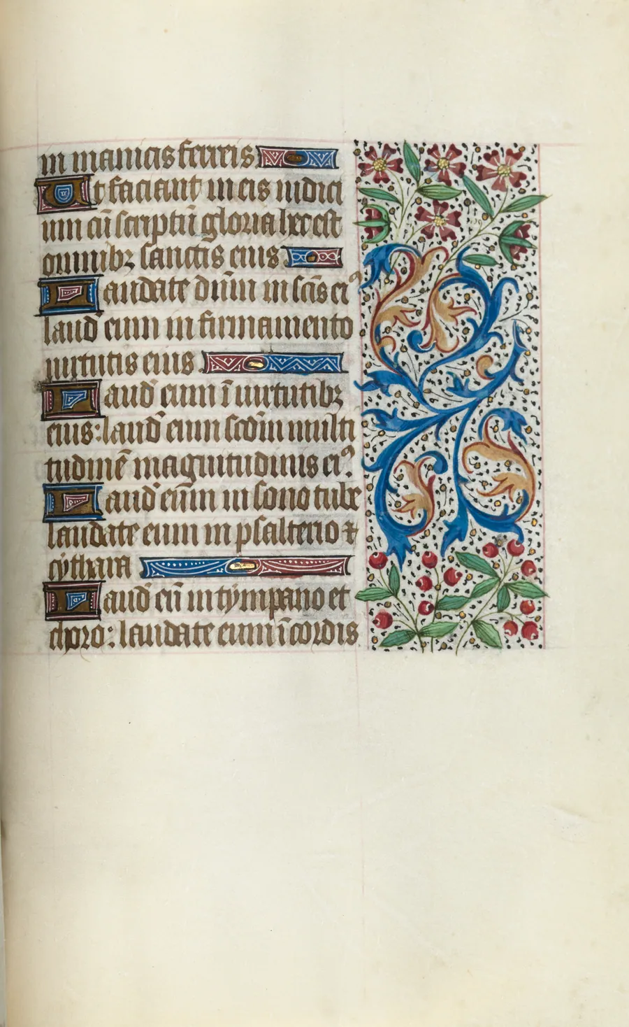 Book of Hours (Use of Rouen): fol. 143r by Master of the Geneva Latini