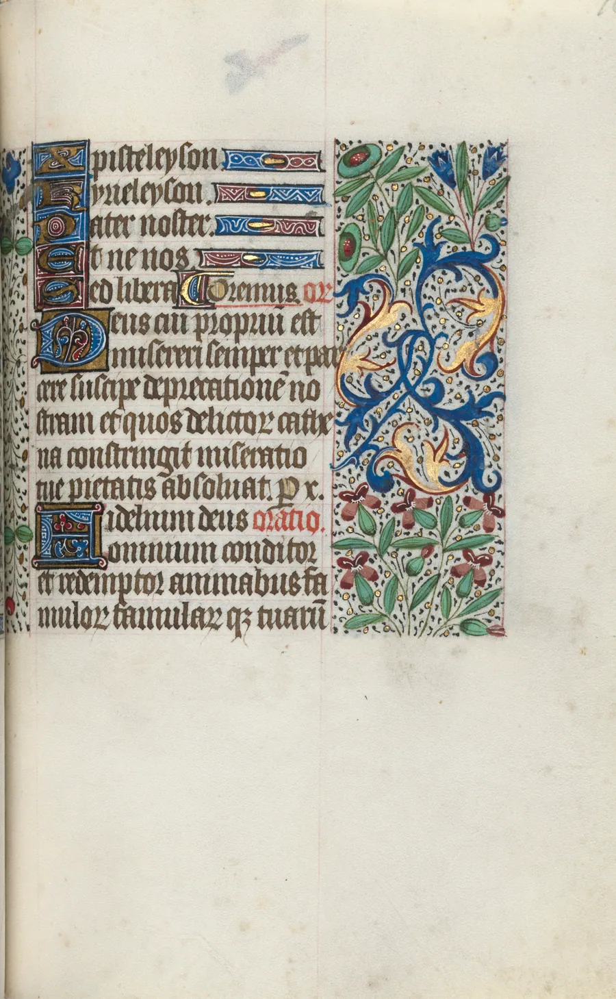 Book of Hours (Use of Rouen): fol. 96r by Master of the Geneva Latini