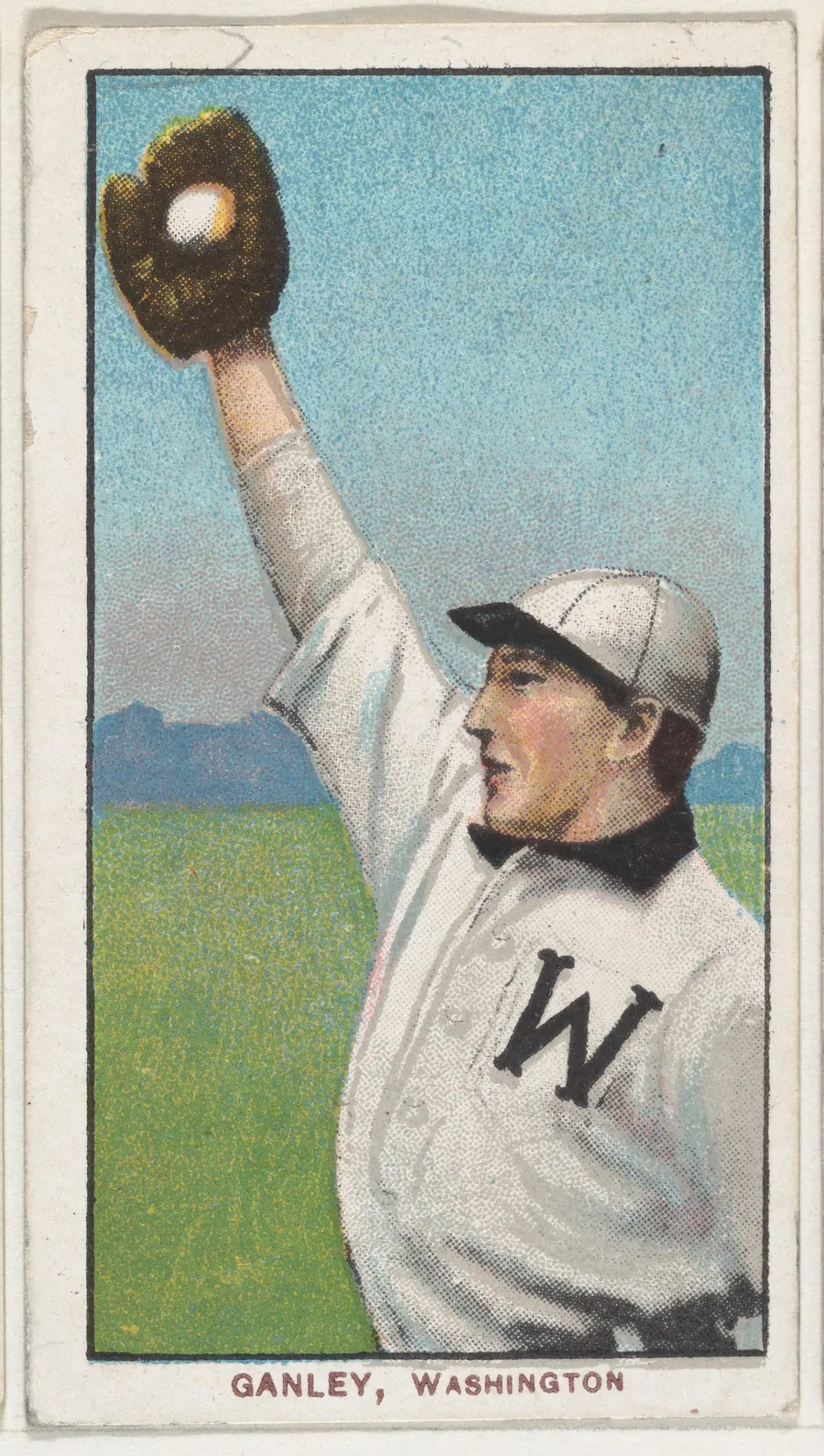 Ganley, Washington, American League, from the White Border series (T206) for the American Tobacco Company by American Tobacco Company