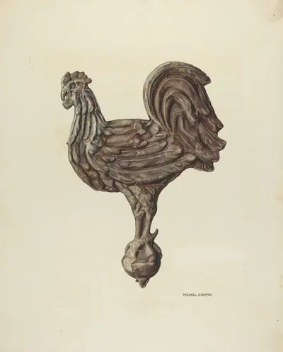 Weather Vane Finial