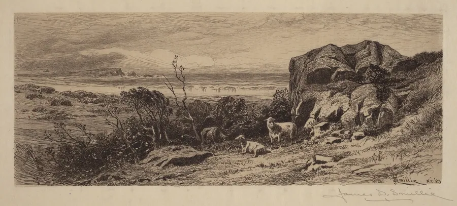 A Bit on Marblehead Neck by James David Smillie