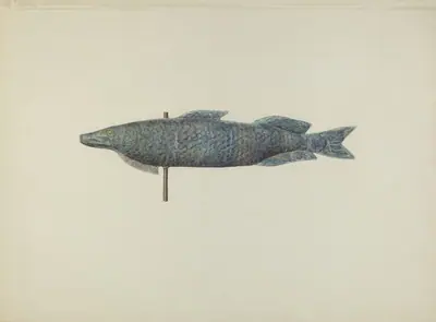Fish Weather Vane
