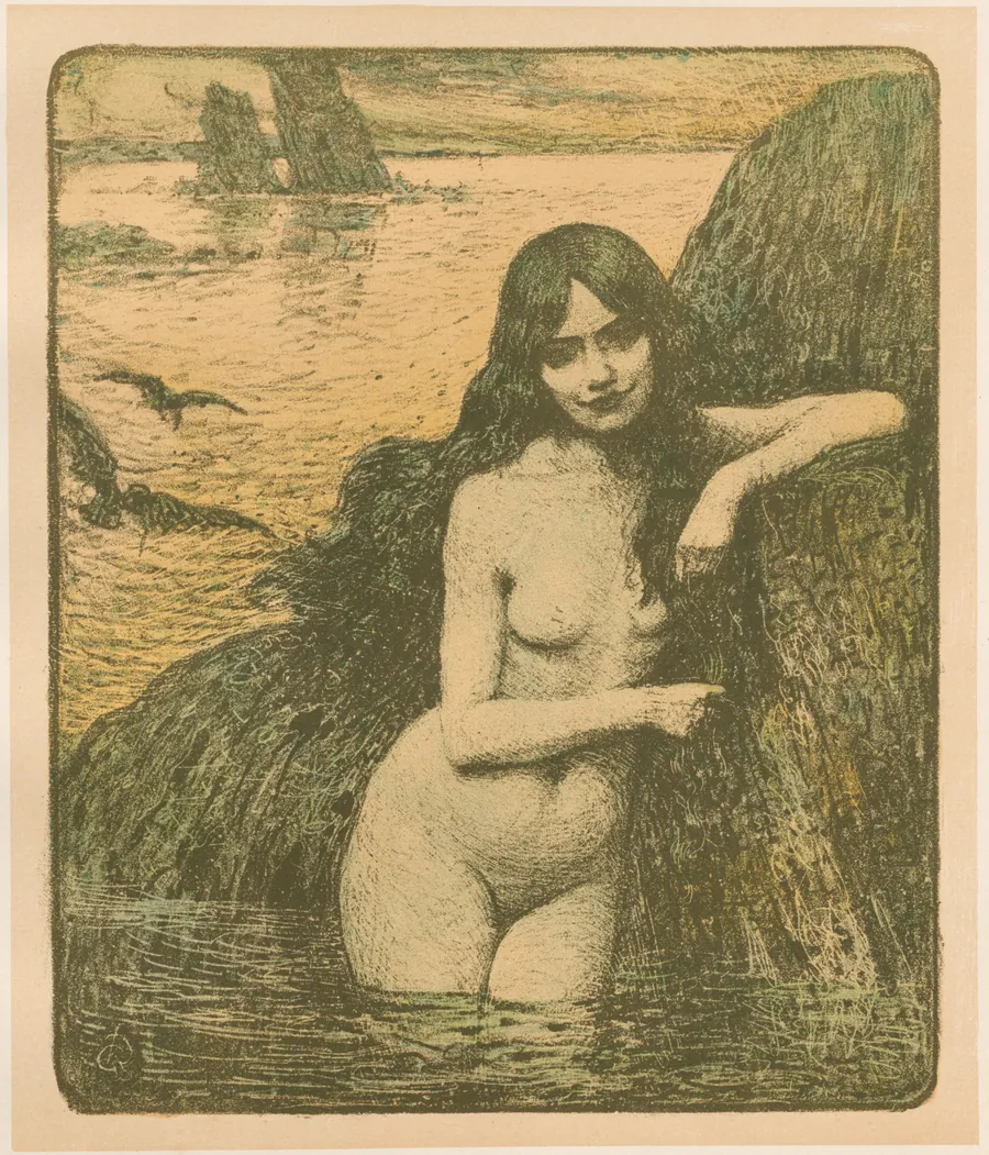 Sirène by Charles-François-Prosper Guérin