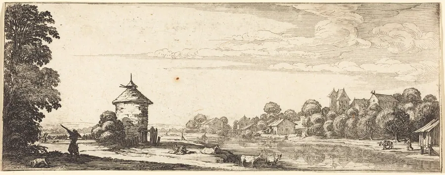 The Dovecot by French 17th Century