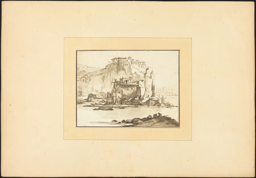 Mediterranean Seascape by Maria Catharina Prestel