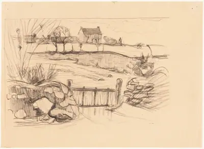 Gate to the Farmhouse, Pont-Aven