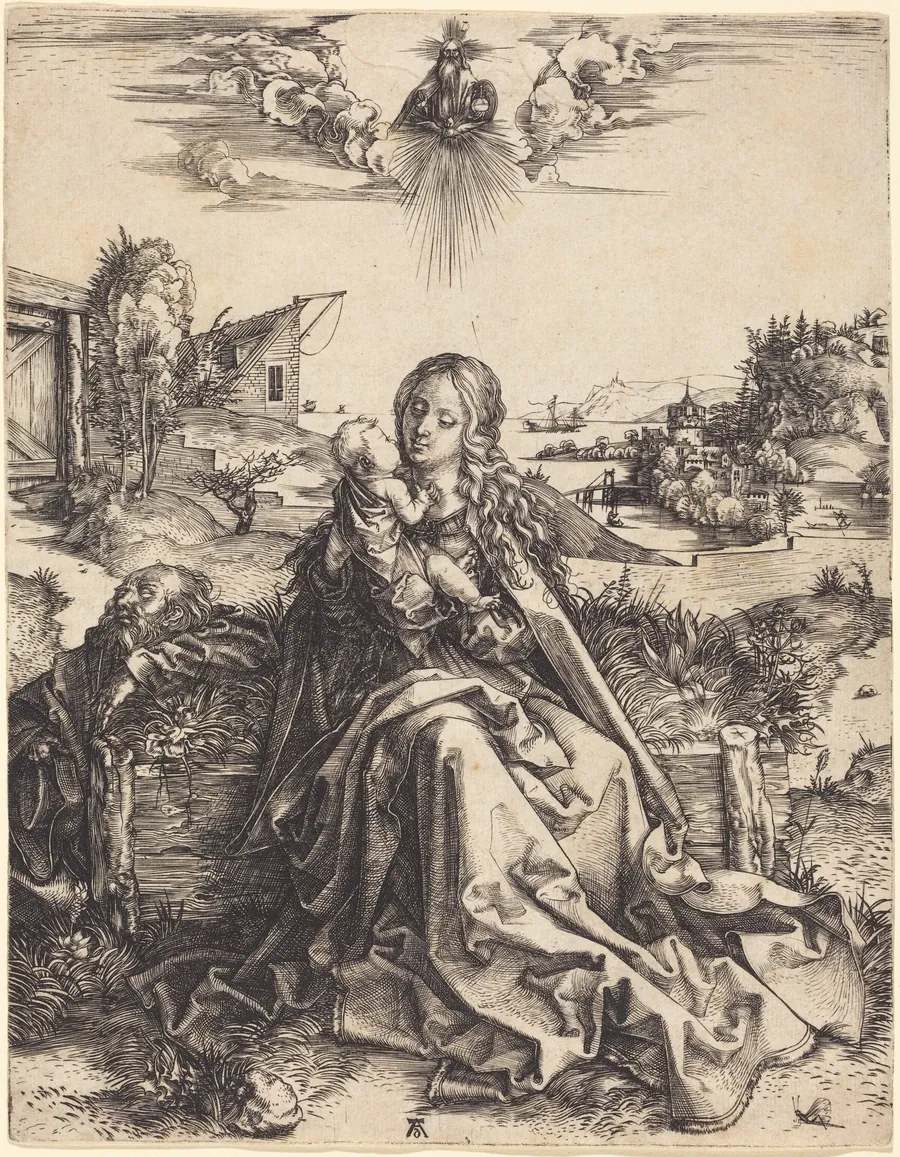 The Holy Family with the Mayfly by Albrecht Dürer