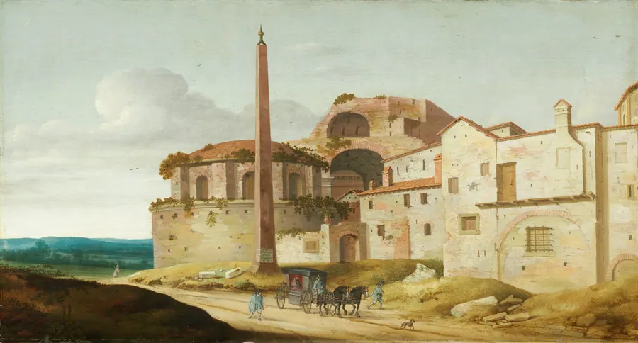 Church of Santa Maria della Febbre, Rome by Pieter Jansz Saenredam