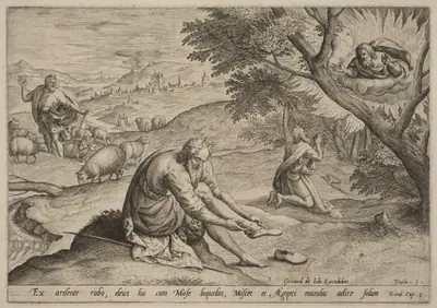 God Appearing to Moses