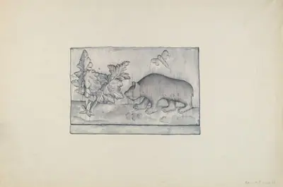 Relief Panel of Bear