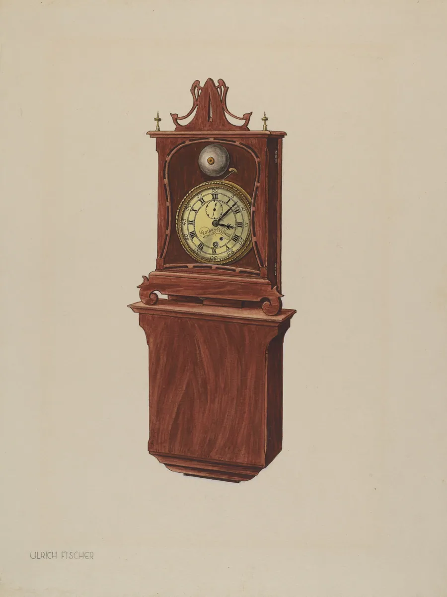 Wall Clock by Ulrich Fischer