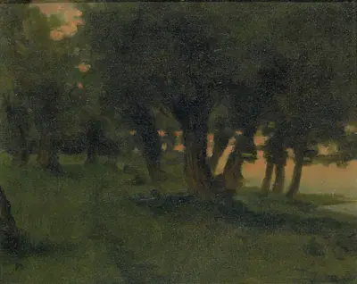On the Banks of the Rhine, near St. Germain at Mont d'Or