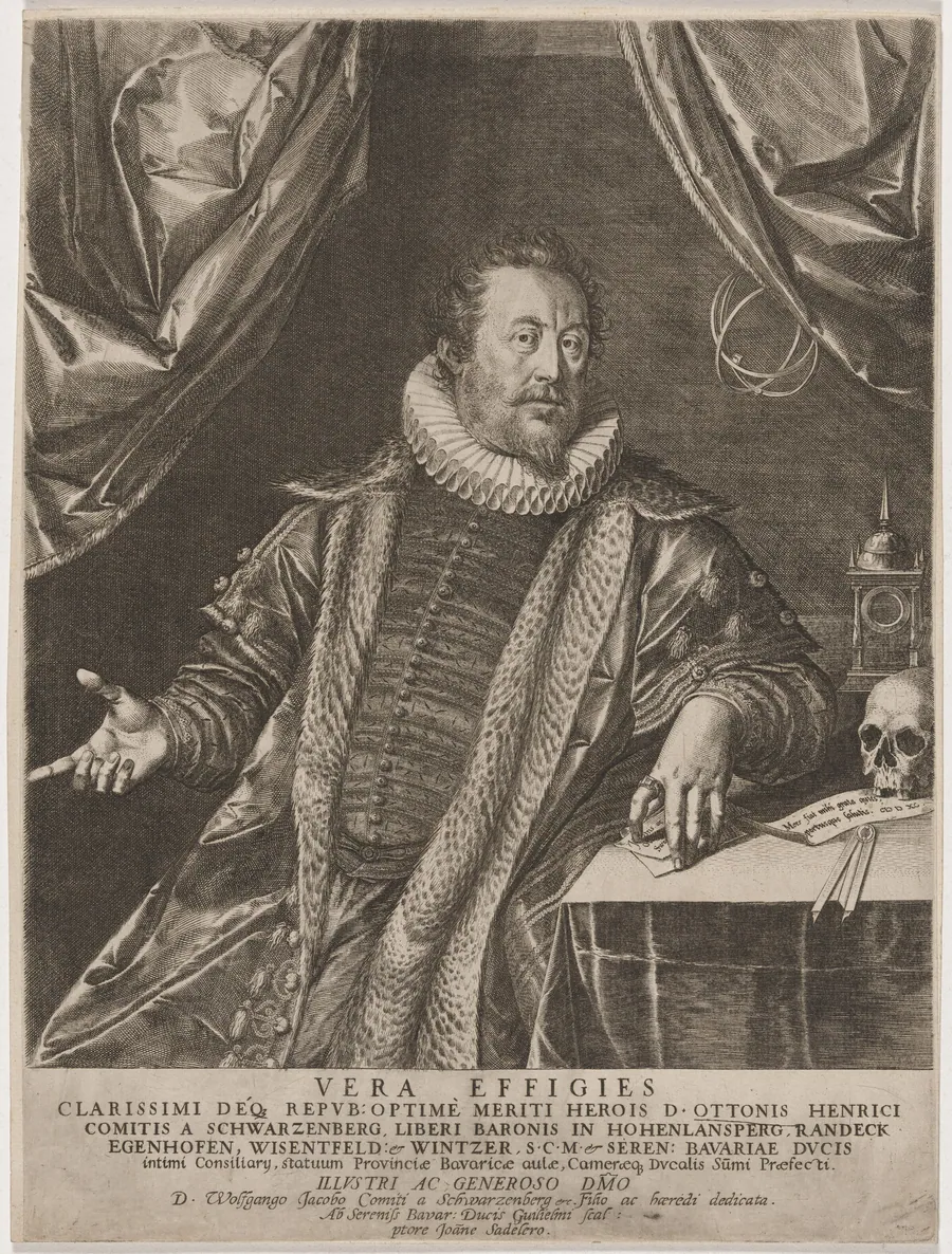 Otto Henry, Count of Schwarzenberg by Jan Sadeler I