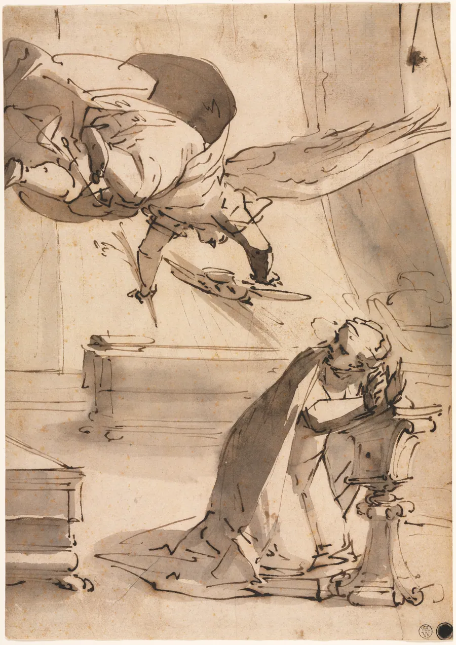 The Annunciation by Luca Cambiaso