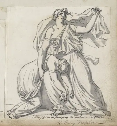 Niobe and Her Daughter