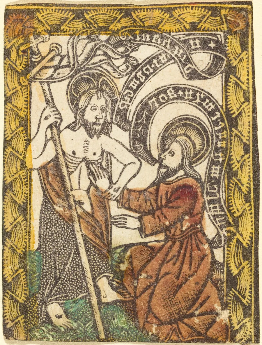 Christ Appearing to Saint Thomas by German 15th Century