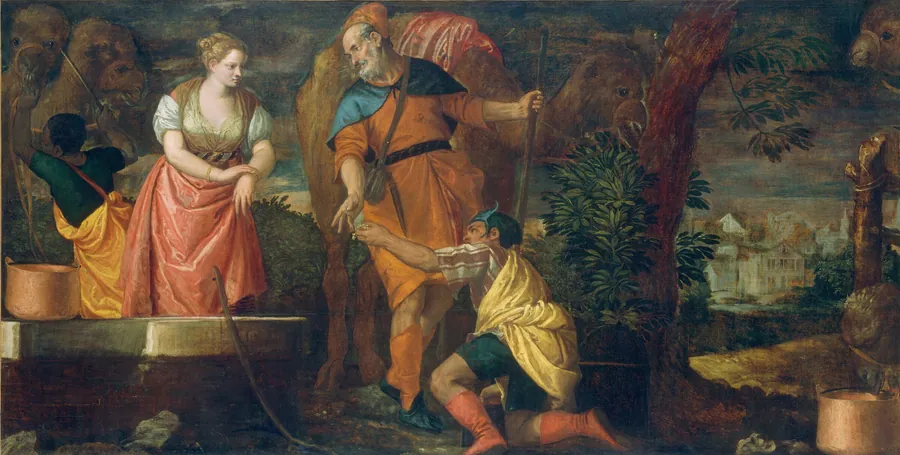Rebecca at the Well by Veronese