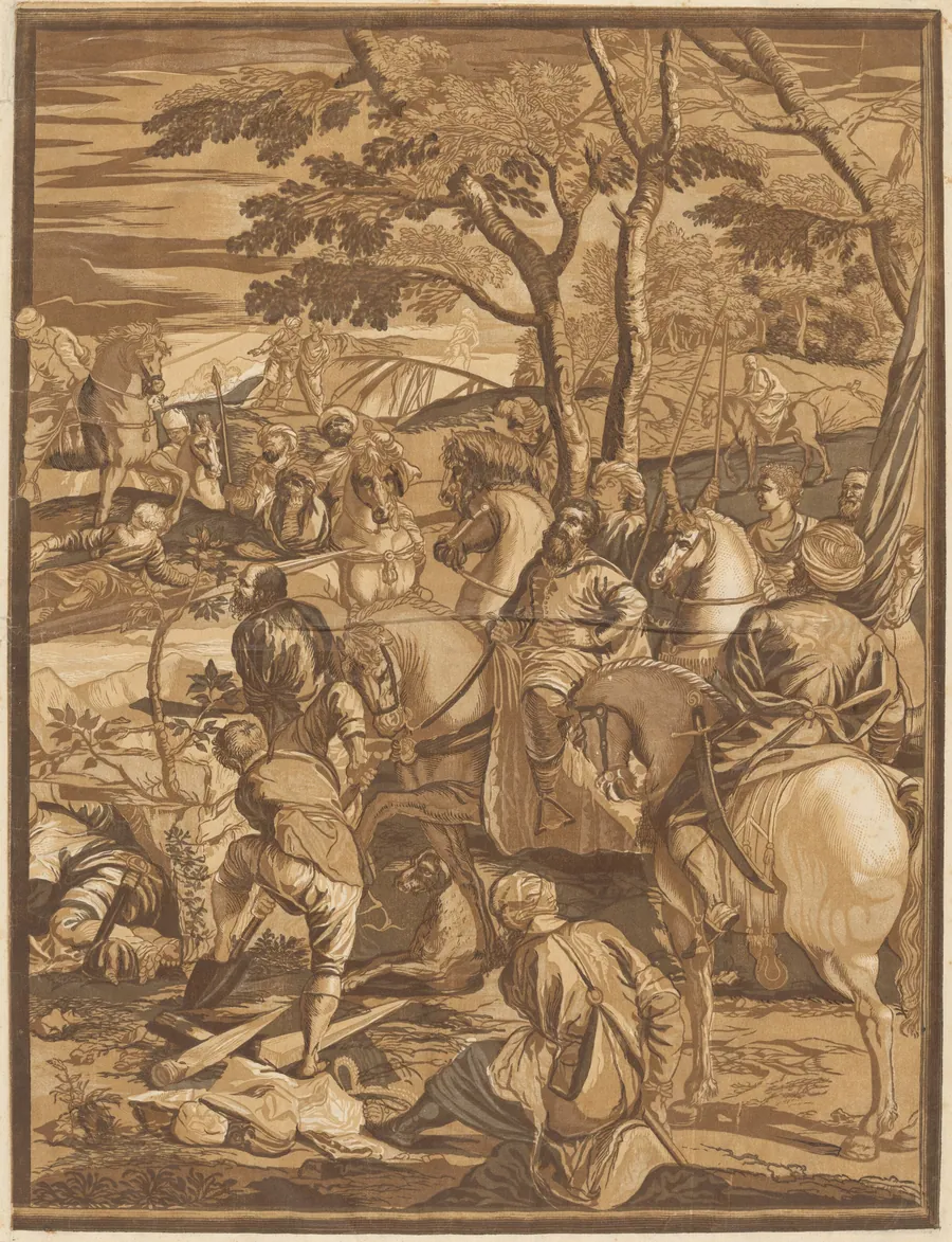 The Crucifixion (Right Panel) by John Baptist Jackson