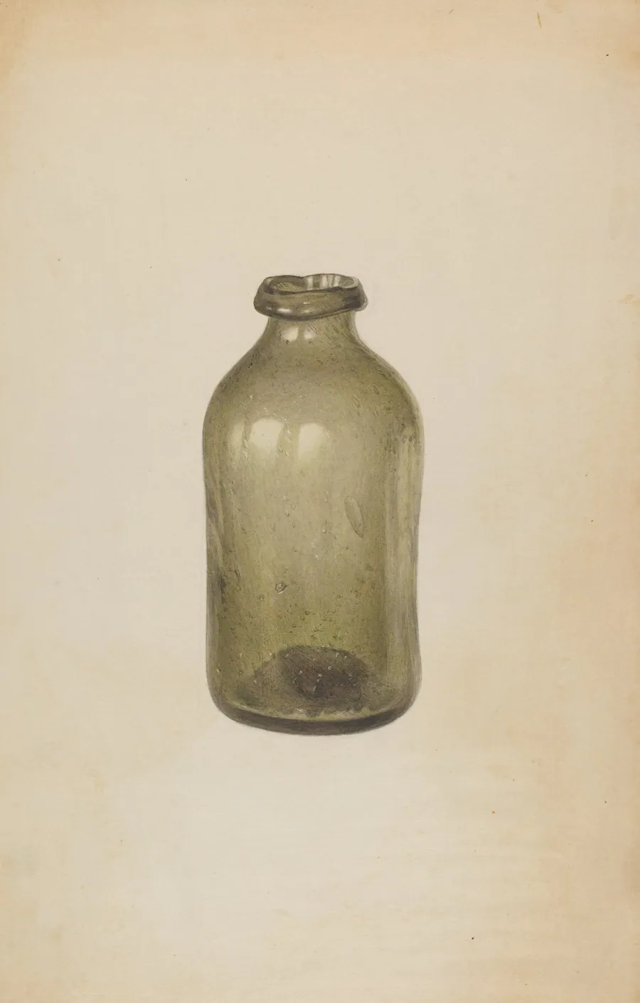 Shoe Blacking Bottle by Van Silvay