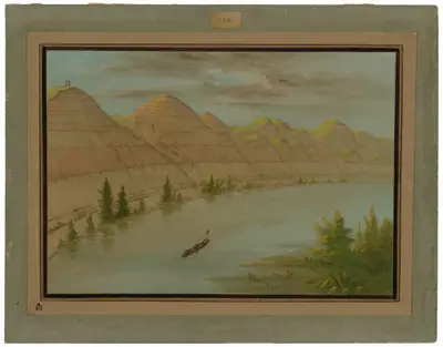 View in the "Grand Detour," Upper Missouri