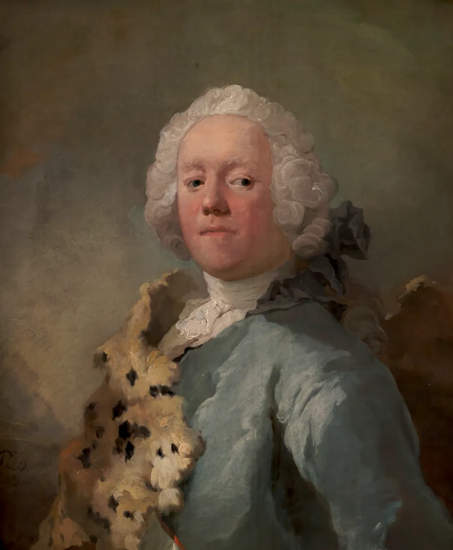 Portræt af greve Jørgen Scheel by C.G. Pilo