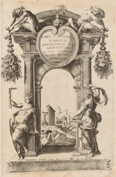 Libro Appartenente al Architettura [Title Page]