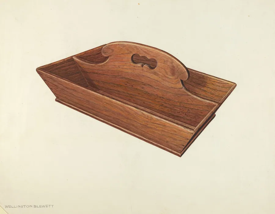 Knife and Fork Holder by Wellington Blewett