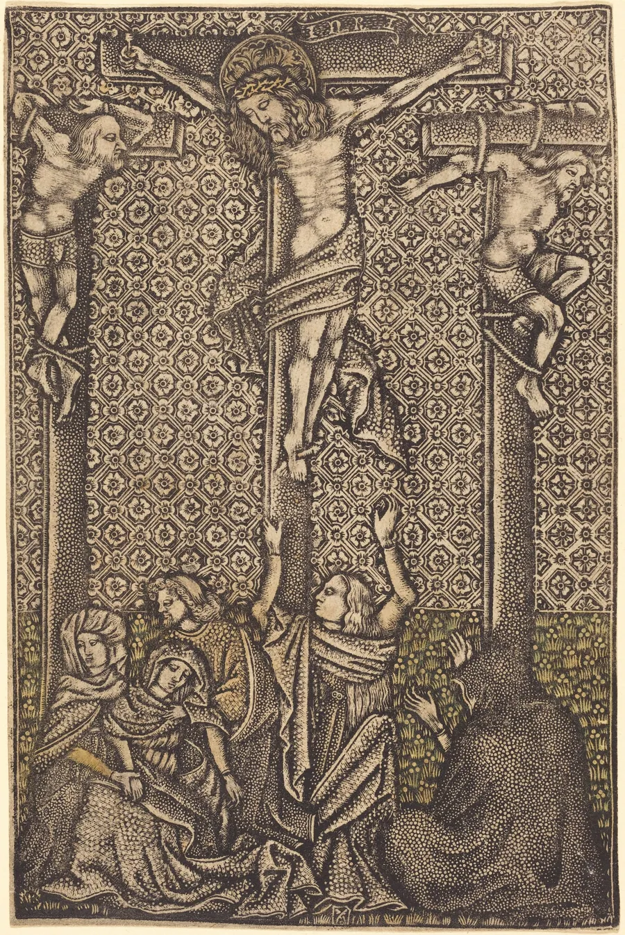 The Crucifixion by German 15th Century