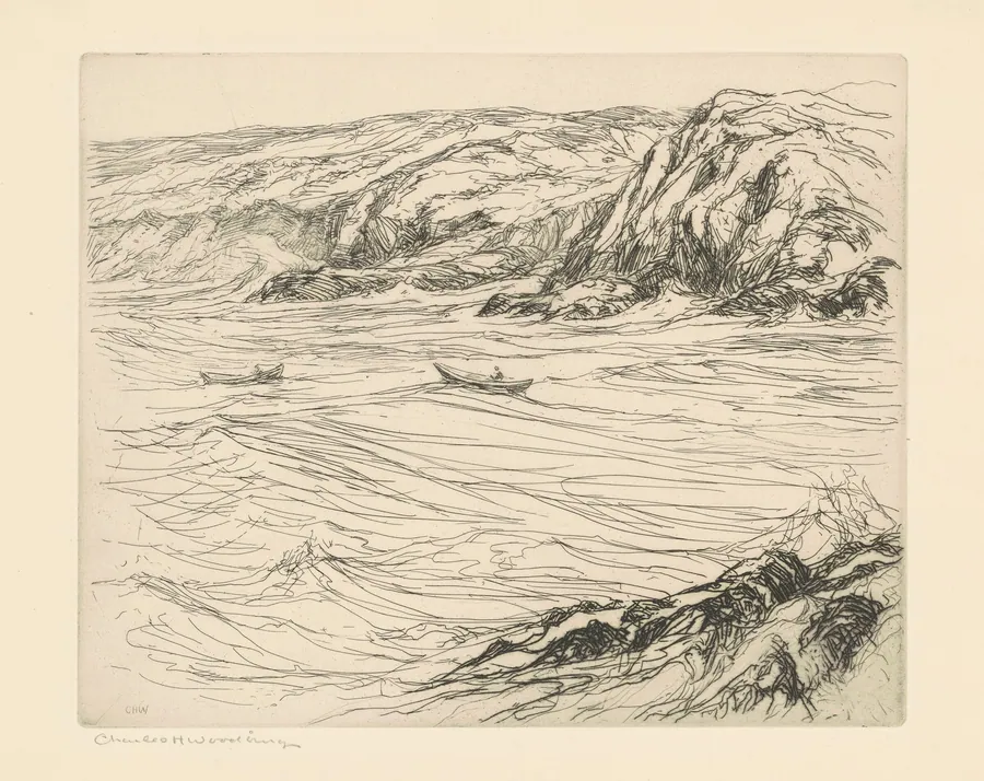 Sea Pasture by Charles H. Woodbury