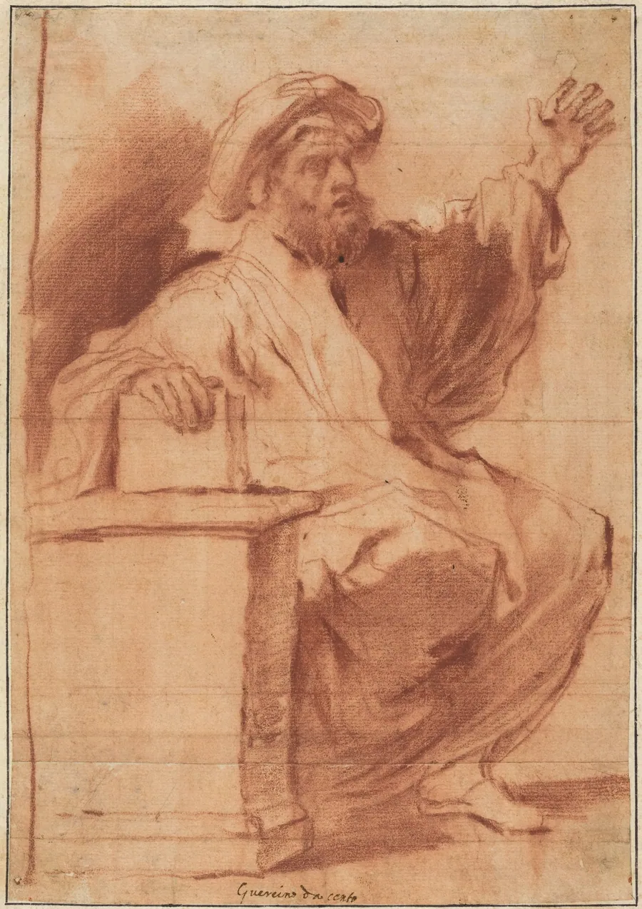 Seated Prophet by Anonymous Artist