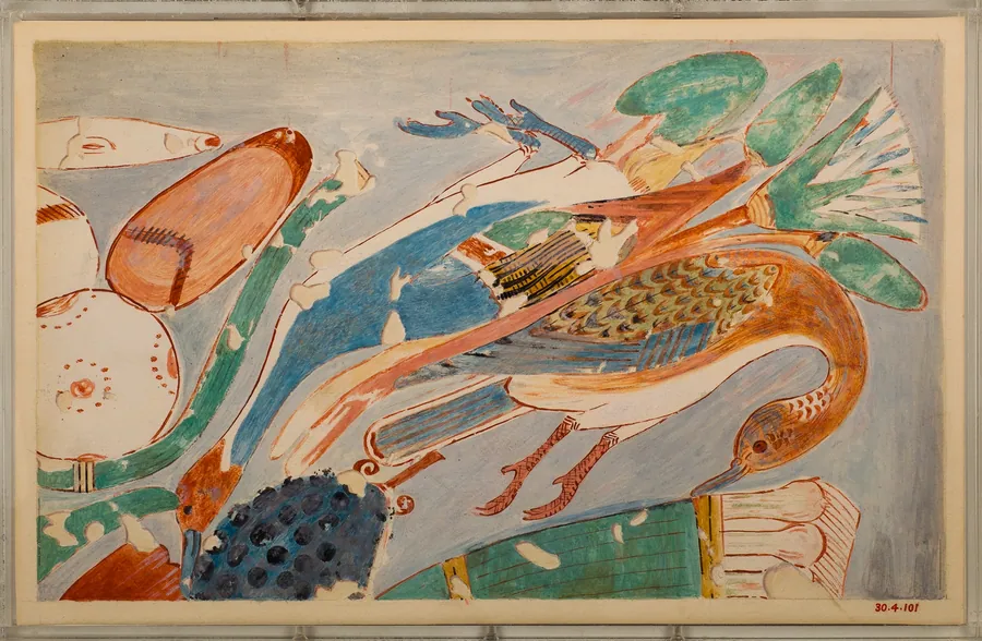 Offerings, Tomb of Nebamun by Charles K. Wilkinson