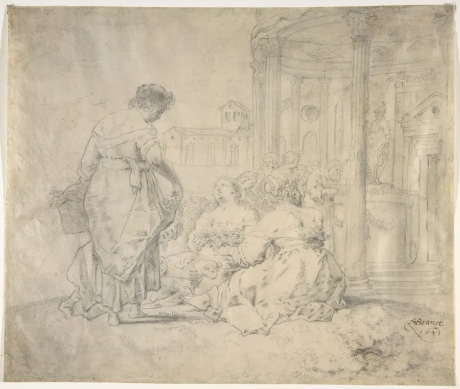 Preparation for Sacrifice by Leonaert Bramer