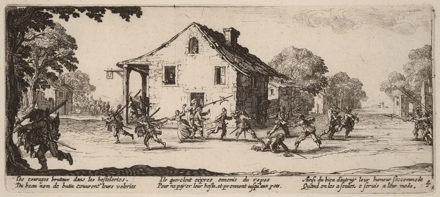 Scene of Pillage by Gerrit van Schagen