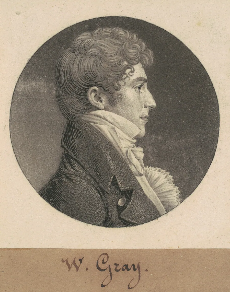 William Gray by Charles B. J. Févret de Saint-Mémin