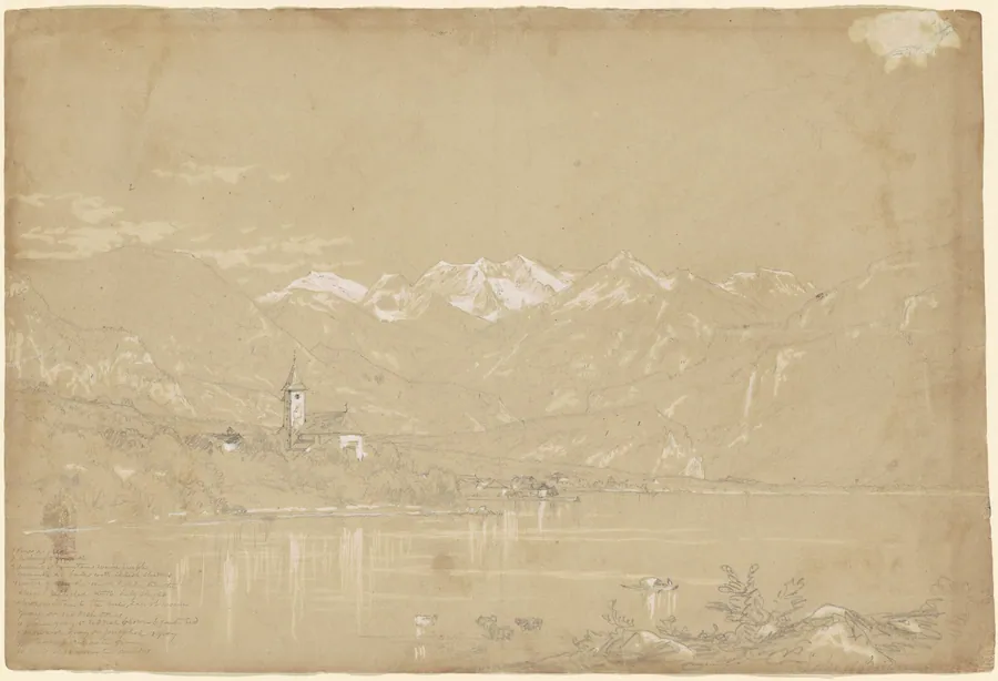 Lake of Brienz by John William Casilear
