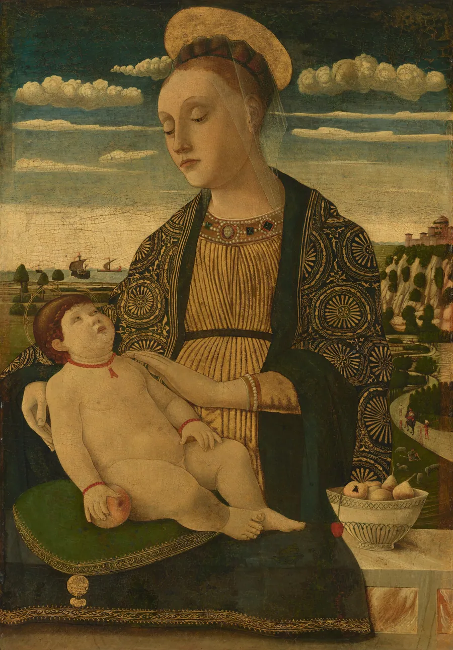 Madonna and Child by Francesco Benaglio