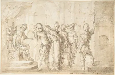 Christ Brought Before Pontius Pilate
