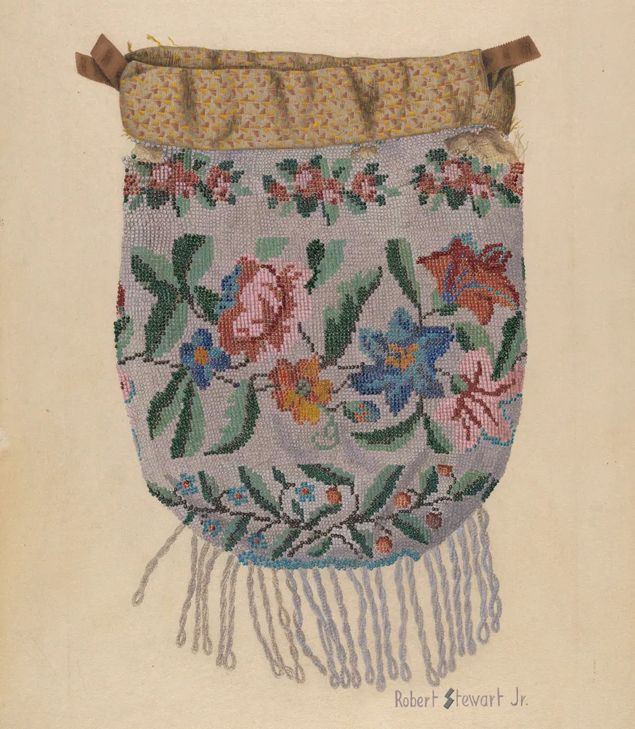 Beaded Bag by Robert Stewart